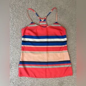 J. Crew Racerback Summer Blouse